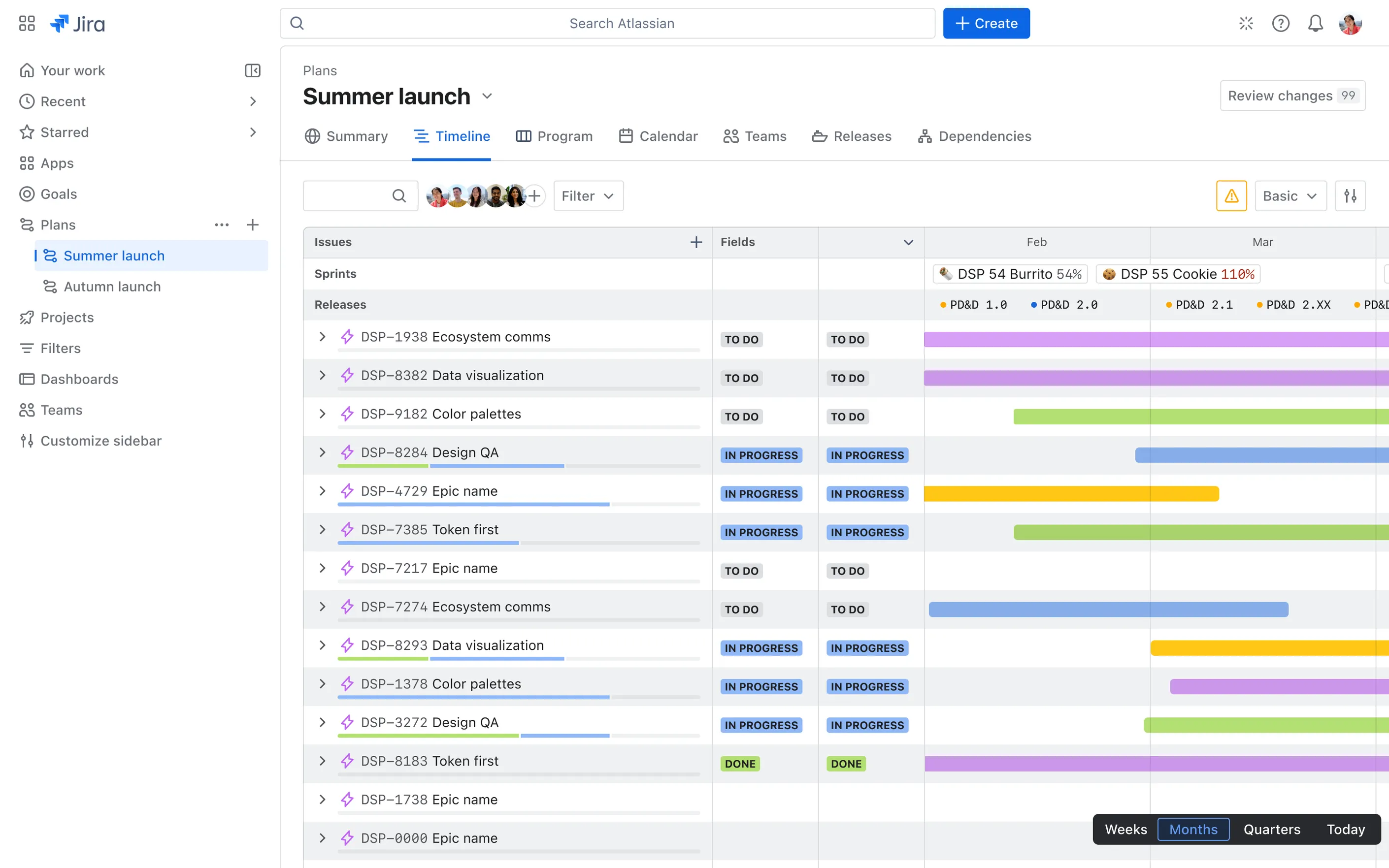 Listenansicht in Jira – Überblick über die neue List-View-Funktion