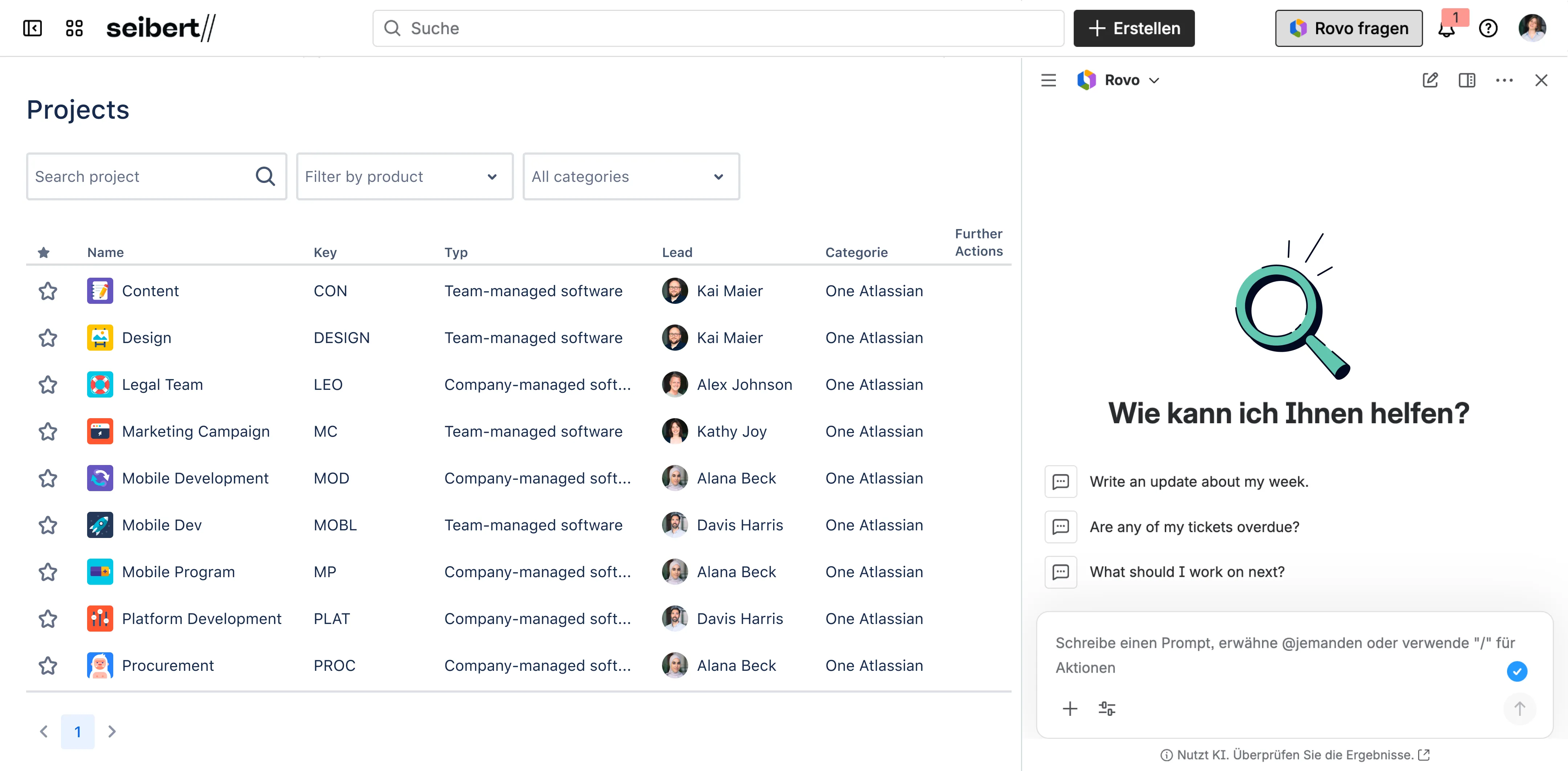 Rovo Chat – Einblick in die praktische Anwendung