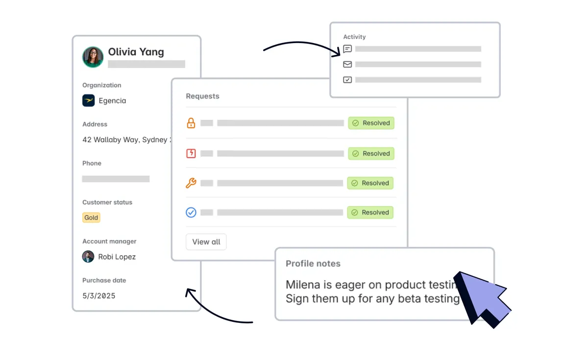 Strukturierter Kundensupport mit der Customer Service Management App