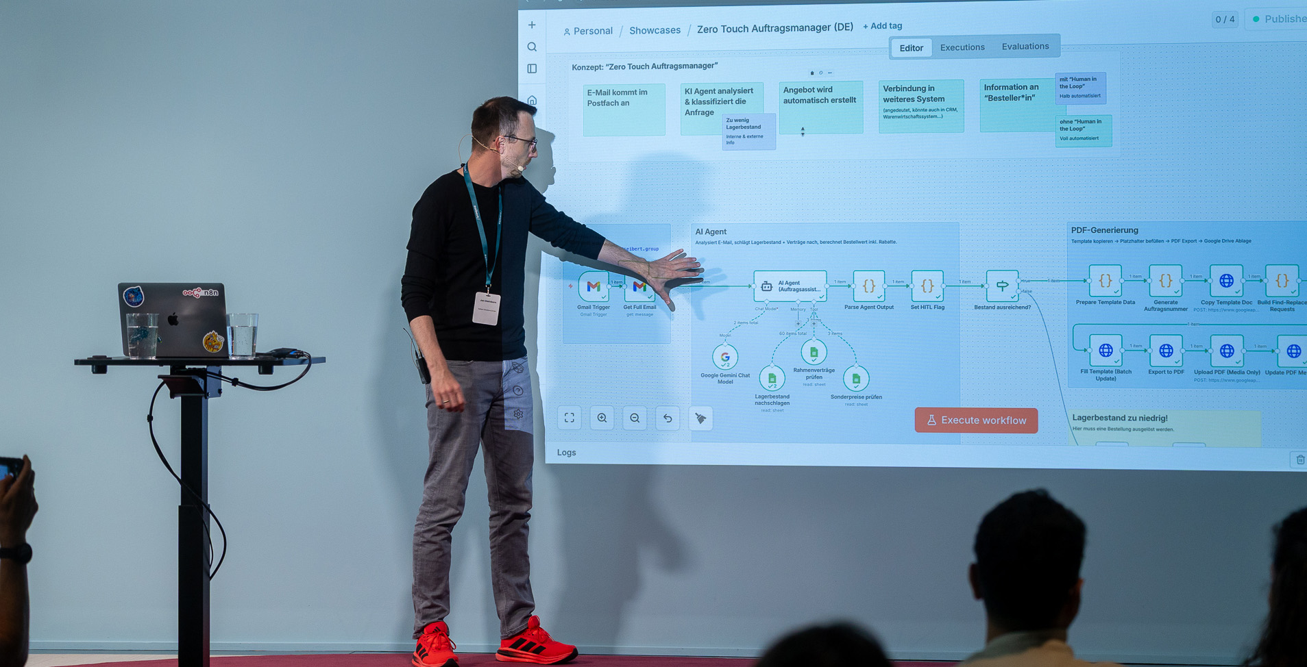 Live-Demo beim Seibert Solution Day