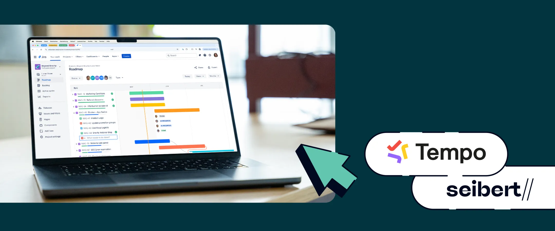 Projekte in Jira mit Tempo steuern – Zeiterfassung, Kapazitäten und Kosten an einem Ort