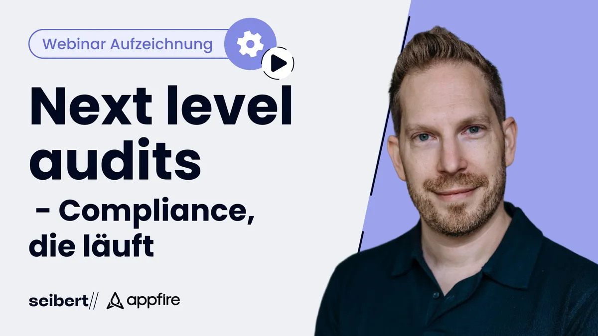 Webinar: Next level audits: Compliance, die läuft mit Michael Aydemir